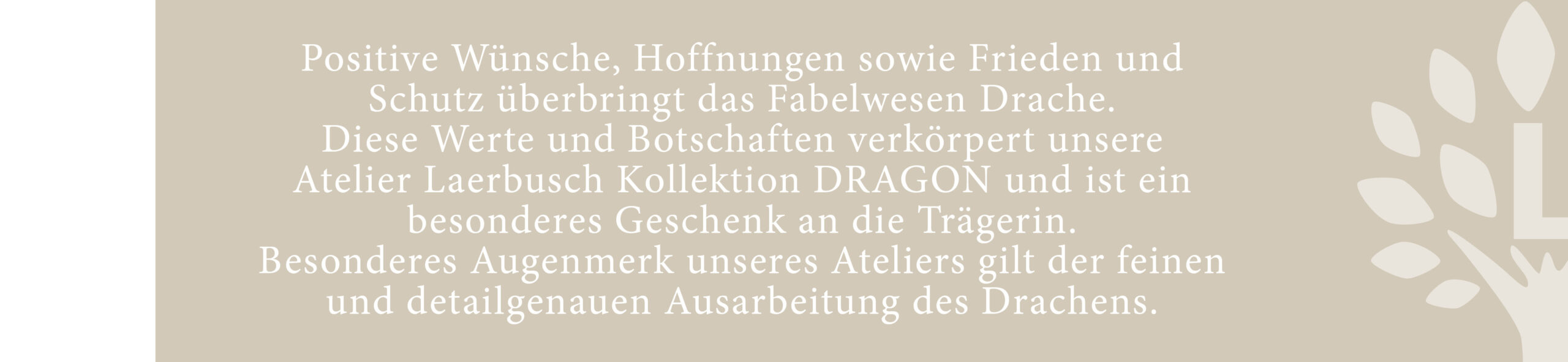 Dragon bei Juwelier Laerbusch in Mülheim an der Ruhr