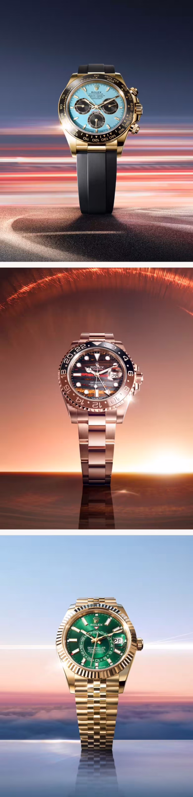 Rolex - Neuartige Zifferblätter - Neue Modelle 2025 - Juwelier Laerbusch in Mülheim an der Ruhr