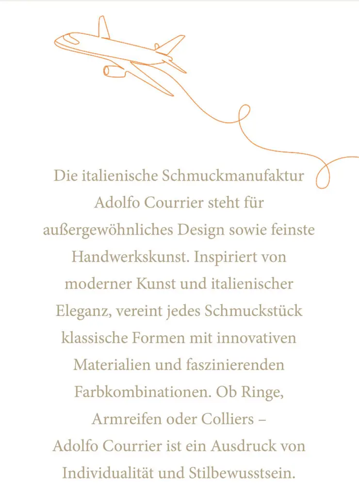 Schmuck von Adolfo Courrier bei Juwelier Laerbusch in Mülheim an der Ruhr