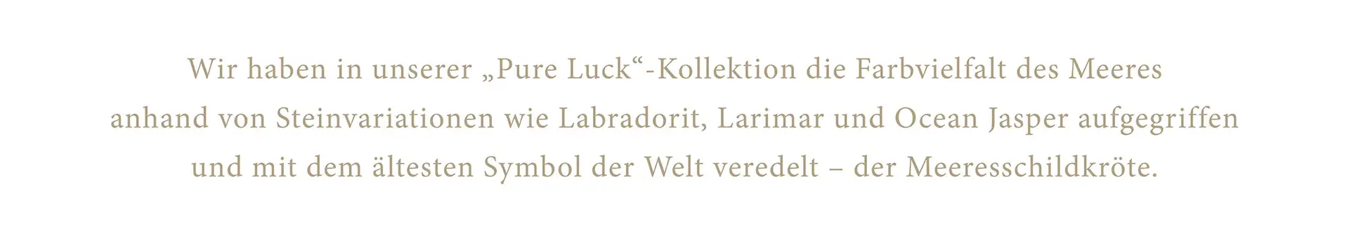 Atelier - Pure Luck von Juwelier Laerbusch in Mülheim an der Ruhr