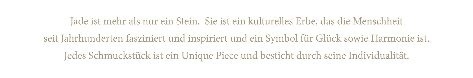 Atelier - Shades of Jade von Juwelier Laerbusch in Mülheim an der Ruhr