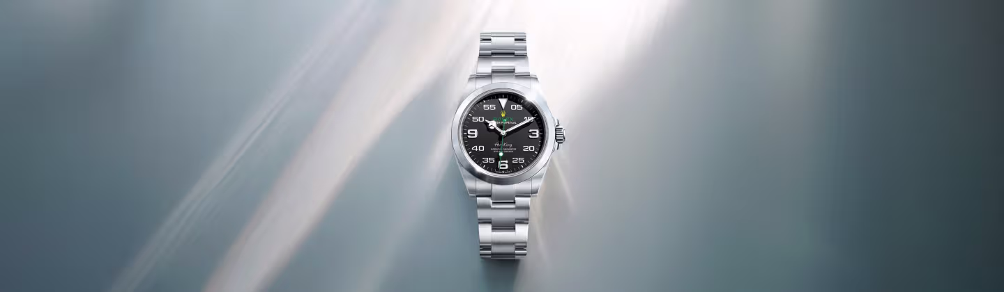 Rolex Air-King bei Juwelier Laerbusch in Mülheim an der Ruhr