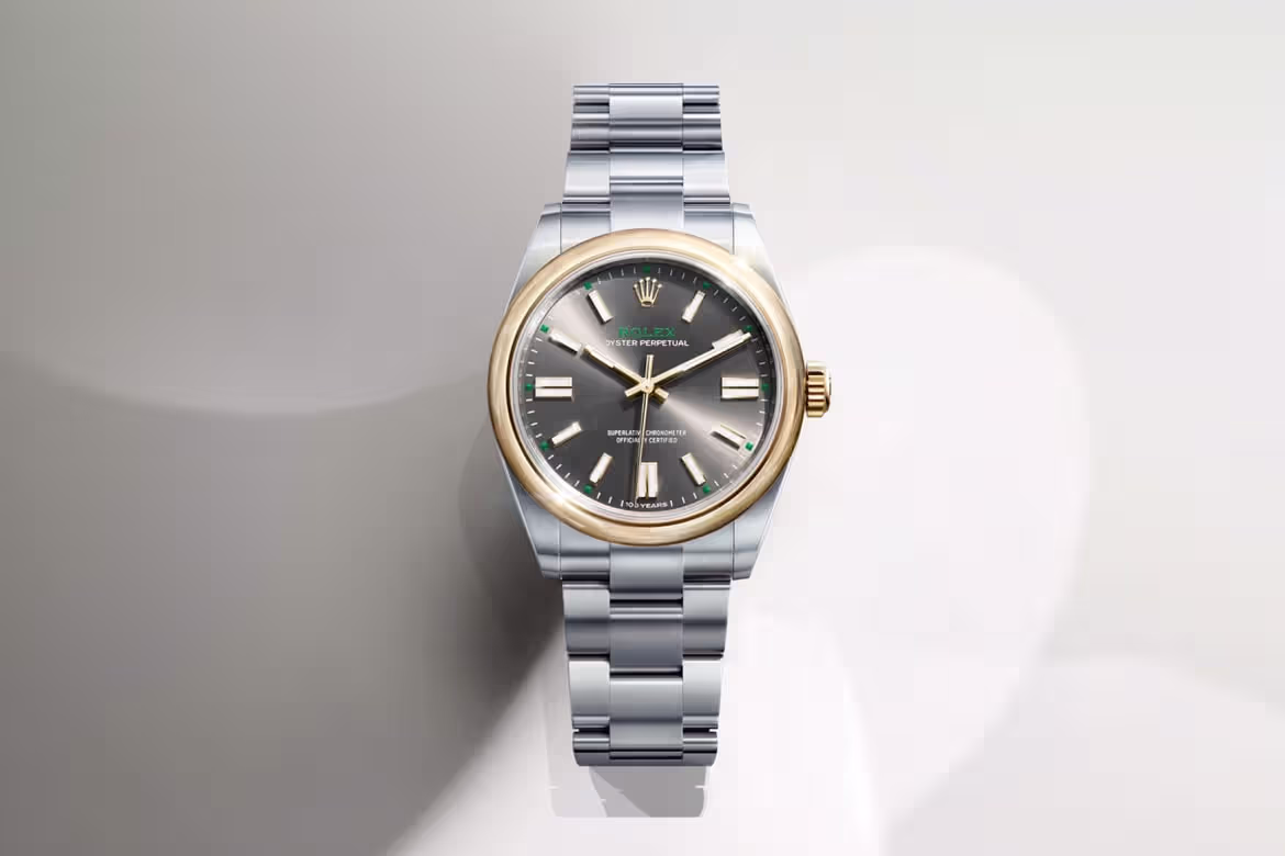 Rolex Oyster Perpetual bei Juwelier Laerbusch in Mülheim an der Ruhr