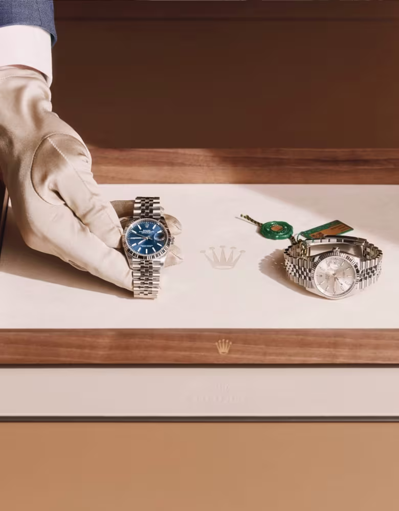 Rolex Uhrmacherkunst bei Juwelier Laerbusch in Mülheim an der Ruhr