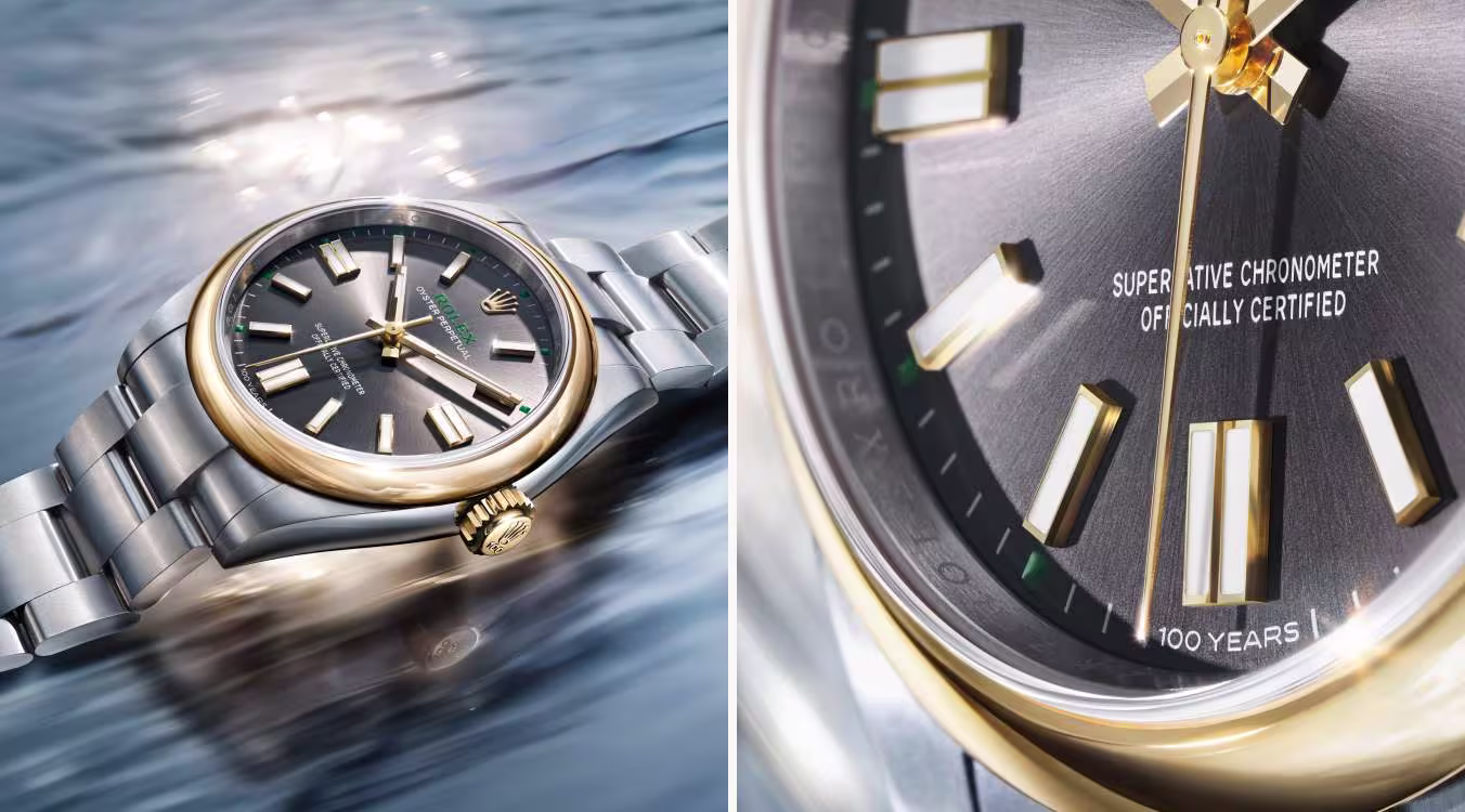 Rolex Oyster Perpetual bei Juwelier Laerbusch in Mülheim an der Ruhr