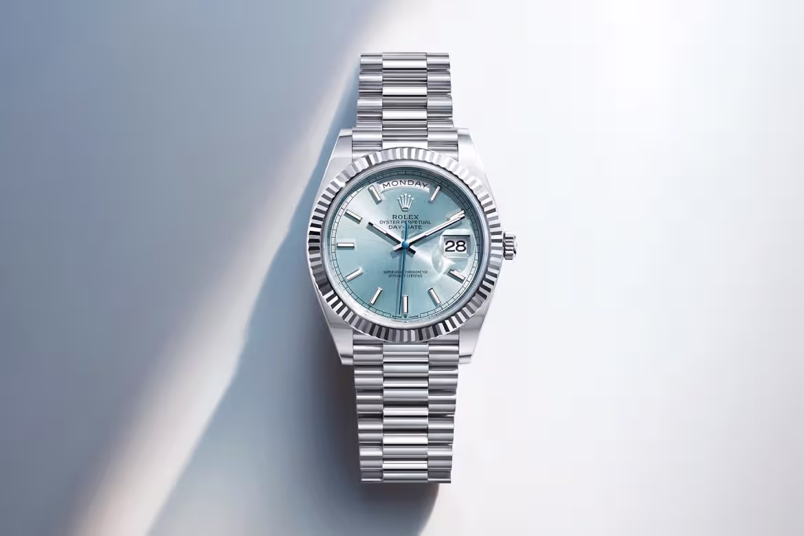 Rolex Day-Date bei Juwelier Laerbusch in Mülheim an der Ruhr