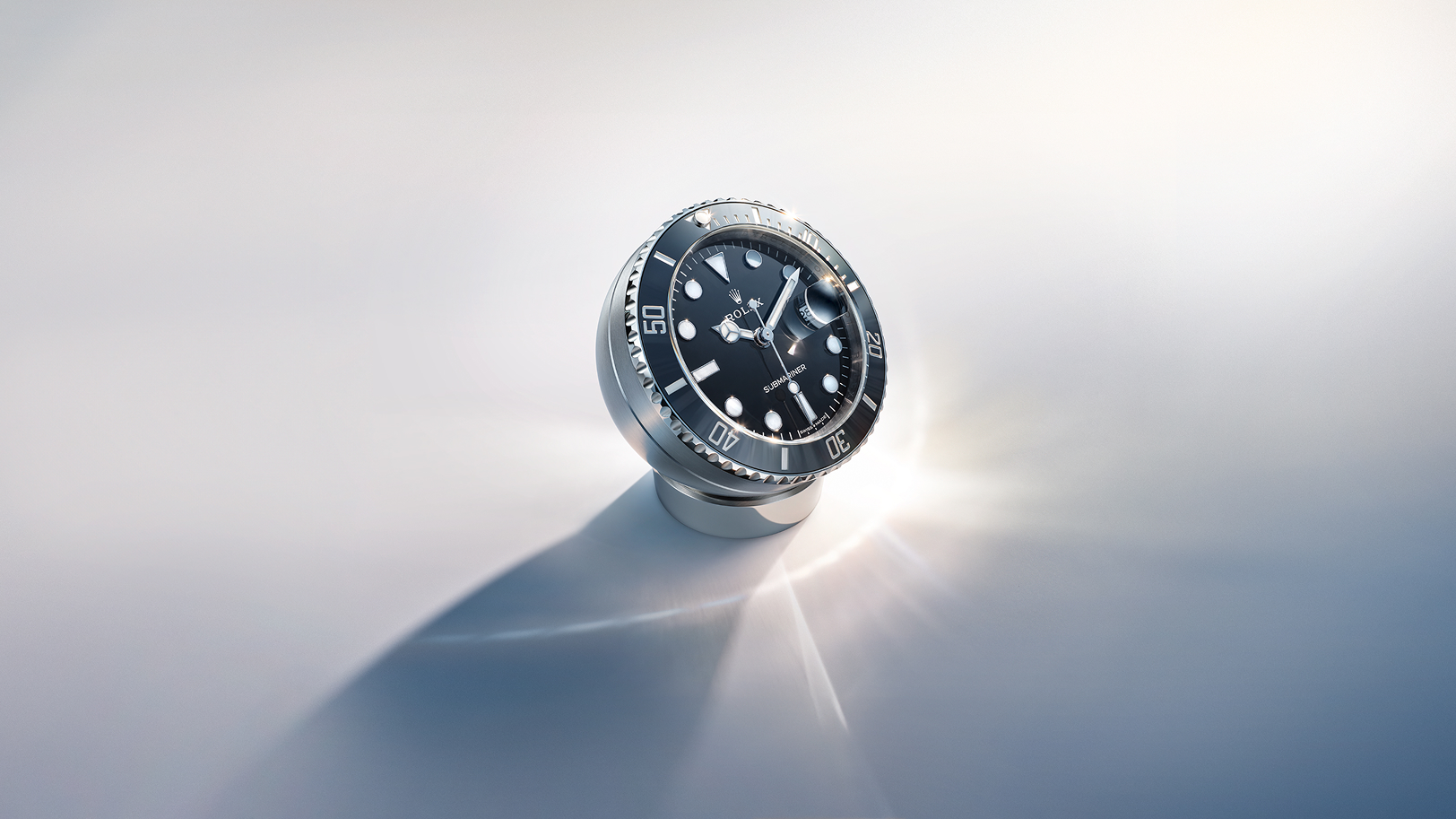 Rolex Submariner Date Tischuhr bei Juwelier Laerbusch in Mülheim an der Ruhr