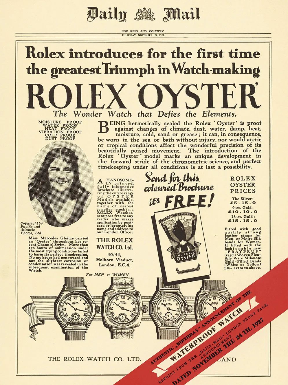 Oyster Story - Rolex bei Juwelier Laerbusch in Mülheim an der Ruhr