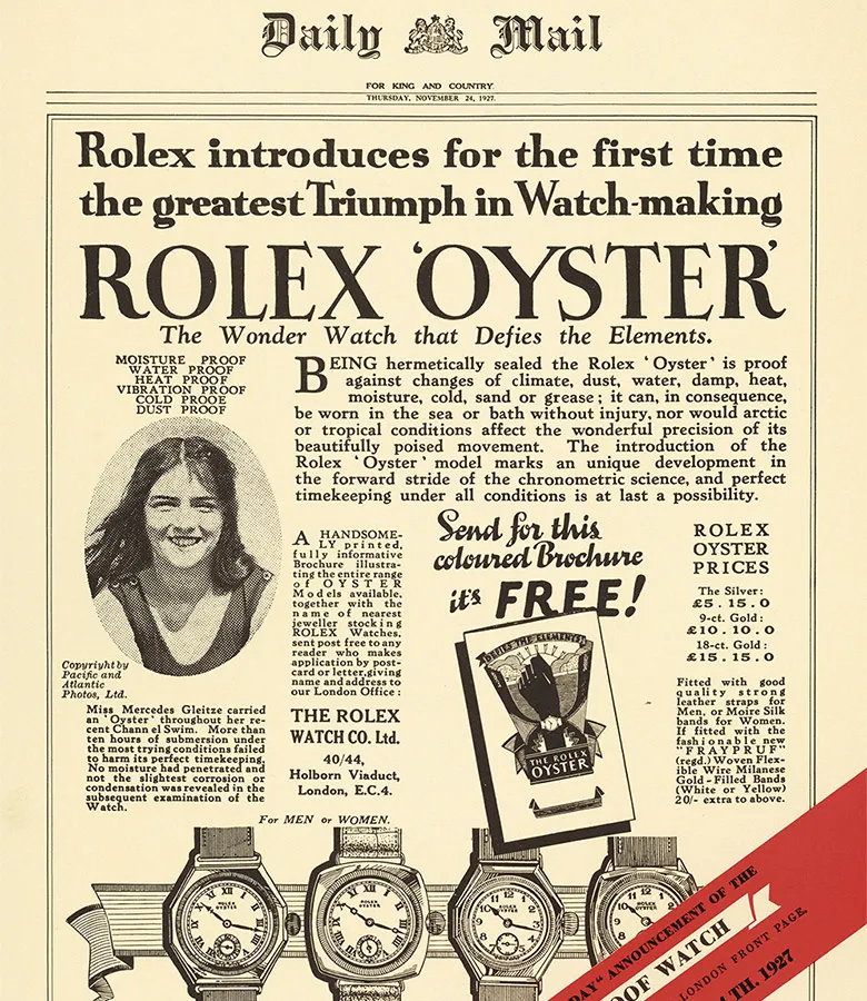 Oyster Story - Rolex bei Juwelier Laerbusch in Mülheim an der Ruhr